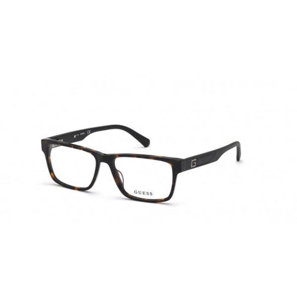 NWT Guess GU50018 052 52 Square Eyeglasses